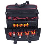 002110V01 VDE-Notebook-u.Werkzeugtasche 11tlg sw 450x340x200mm 002110V01