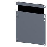 SIVACON, floor, with cable entry, IPXX, D: 600 mm, W: 400 mm, zinc-plated