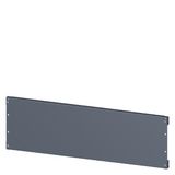 SIVACON, mounting plate, mounting with bracket, H: 300 mm, W: 1000 mm, zinc-plated The SIVACON