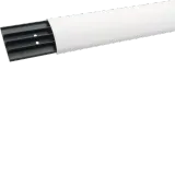 TEH SL1807509016 Floor duct with 4 chambers made of PVC SL 18x75mm traffic white
