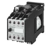 Contactor relay 53E, 5 NO + 3 NC, flat connector terminal, AC op., 220 V DC