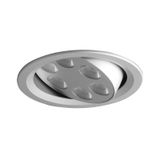 PANLUX LED luminaire 6W 6LED - CW ceiling tilting IP20 aluminium