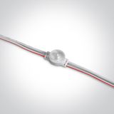 LED IP65 MODULE 0,5w 12vDC 6000K CHAIN 50pcs 10m