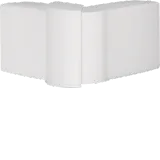 Outer corner adjustable halogen-free to cable duct LF 30x60mm cream white