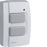 RF external double push button