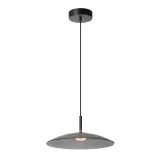 Lucide Premium MENGA - Pendant light - Ø 40 cm - LED Dim. - 1x11W 2700K - Smoke Grey