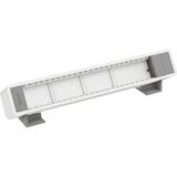 Empty 12 modules white & grey