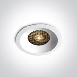10120DH/W/V WHITE 20W CCTV HONEYCOMB IP20 230V DARK LIGHT