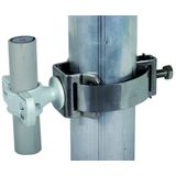 Conductor holder for HVI cond., P/StSt D 23mm w. tensioning strap f. D