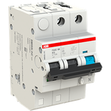 Residual current protection with overcurrent protection B Kar, 32A, 30mA, 6kA 2P