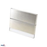 LED STAIR LAMP STEPPER 3000K STEEL 1,2W 12VDC 120lm