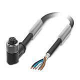 SAC-5P-20,0-PVC/M12FR SH BK - Sensor/actuator cable