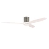Fan Stem Evo ø1220mm Tube Satin Nickel with White Blades White LED 2875 SW 3000-4000-5000K ON-OFF