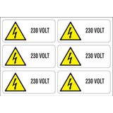 Adhesive label - Dimensions: 300 x 210 mm