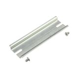 Rail, TS 35, TS 35 x 7.5, Width: 140 mm, without slot, Steel, galvanized, chromium-plated