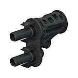 MC4 EVO 2 PV-Branch socket rated current 30A at 4-6mmý Cable