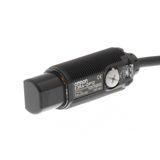 Photoelectric sensor, M18 threaded barrel, radial type, plastic, red L E3RA2004B