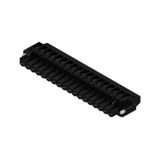 PCB plug-in connector, female plug, 5.08 mm, Number of poles: 18, 90°, Clamping yoke connection, Clamping range, max. : 4 mm², Box