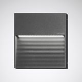 Wall and ceiling luminaire Invego Square Lens Anthracite ET 9,70W 360lm 90 asymmetric medium wide (AM) IP65 IK08 3 SDCM