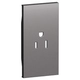 L.NOW - SOCKET COVER US 2P+T 2M STEEL
