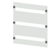 Cover modular installation devices 3 x 24 MW, H: 600 mm W: 600 mm