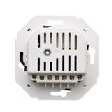 RJ12 single telephone socket, (module), cream white/electro white