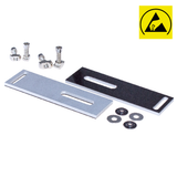Mounting kit SYSTEMLED EVO | PROFILED flat, with ESD insulation, 1 pair