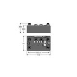 BL compact veldbus station voor PROFIBUS-DP, interface voor de aanslui