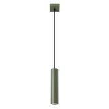 HANGING LAMP LAGOS 1 GREEN OLIVE 1XGU10