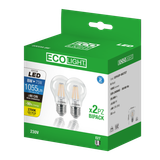 FIL. LED ECOLIGHT GOCCIA PLUS CHIARA A60
