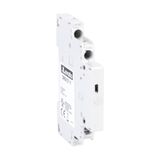 Add-on auxiliary contact. Side mount 1NO+1NC. For SM2... and SM3…
