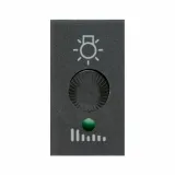 Dimmer 230V 50-60Hz for resistive loads 100-500W with  built-in 2 way switch Leading edge dimmer