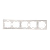 Double intermediate switch with indicator LED light without pictogram, (module), 10AX, quick connection, Bronze matt, metalic