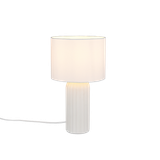 Blair table lamp 36 cm E27 matt white