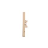LED light indicator - red light, cream white/electro white