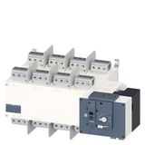 SENTRON, ATE, transfer switching equipment 3KC, automatically, ATSE, 4- pole, Iu: 125 A, Ue AC: