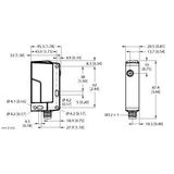 Photoelectric Sensor Retroreflective Light Barrier   Q76E-VN-ZLVC-Q8