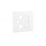 COV F/R-TV-SAT-RJ45/R-TV-SAT-RJ45-FO MULT SOC