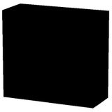 EWK-G23/31 Wall-mounted enclosure EWK complete, IP31, 72 SU, protection class II, HxWxD=500x550x230mm