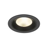 NUMINOS© L, recessed ceiling light, 4000K, 40ø IP20 round bl