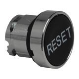 KOP METAAL MET RESET TEKST