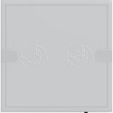PB sens.4.95 Kmf 1-g + st.-up rock. OneKNX  anthracite