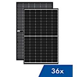 Sunrise Aquaman 440W, GlassGlass, Bifacial, blackframe, pal