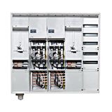 Transformer measuring cabinet 2x100A Bayernwerk, 5-pole, IP41, RAL9016