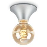 bath ceiling wall light, chrome-matt, 1xE27/max, 10W excl.