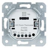 Digital/Analog room thermostat insert, heating/cooling