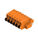 PCB plug-in connector, female plug, 5.08 mm, Number of poles: 6, 180°, PUSH IN with actuator, Clamping range, max. : 3.31 mm², Box