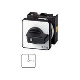 T0-1-79/E Universal control switches, T0, 20 A, flush mounting, 1 contact unit(s), Contacts: 2, 90 °, maintained, With 0 (Off) position, 0-1, Design number 79