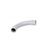 ellbow slipcoupler M25, carton 10pc, lightgrey, halogen-free