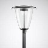 Post-top luminaires Lumantix Pilz (LTX P) CLO (normal) Lens Anthracite ET 16,50W 1800lm 70 asymmetric wide (AB2L) IP65 IK07 5 SDCM 7307540